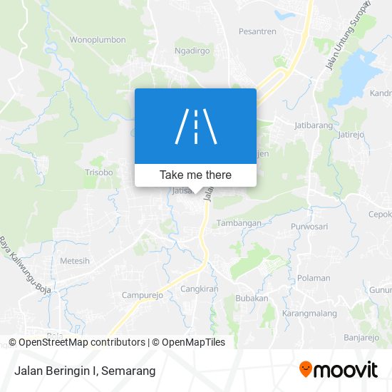 Jalan Beringin I map