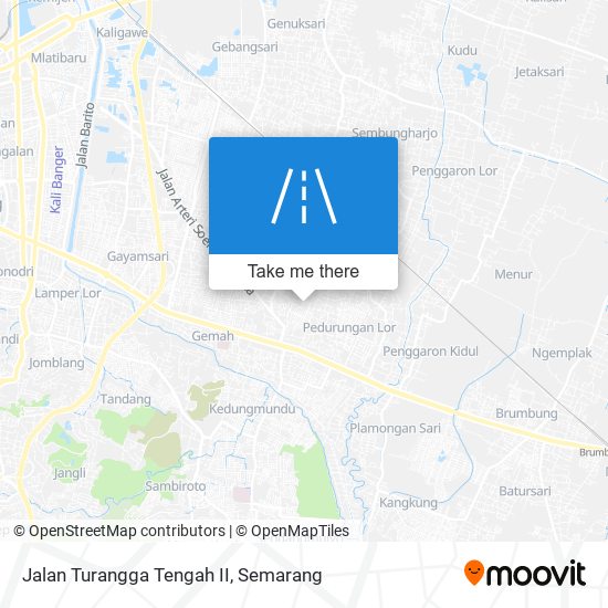 Jalan Turangga Tengah II map