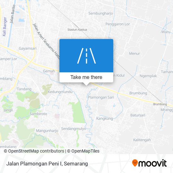 Jalan Plamongan Peni I map