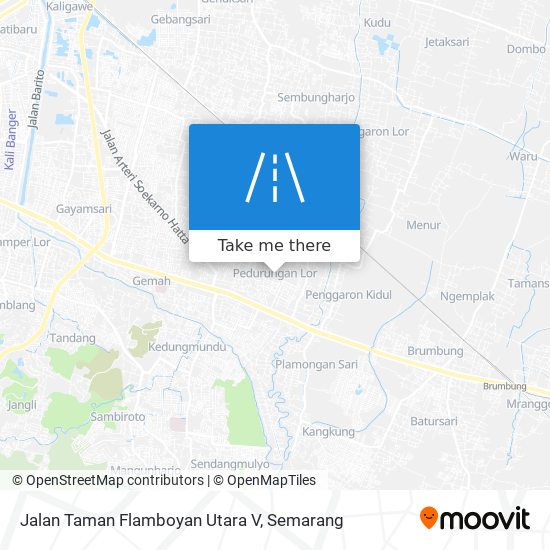 Jalan Taman Flamboyan Utara V map