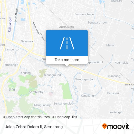 Jalan Zebra Dalam II map