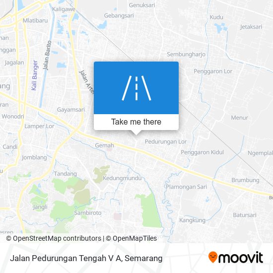 Jalan Pedurungan Tengah V A map