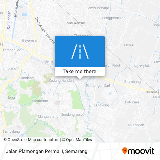 Jalan Plamongan Permai I map