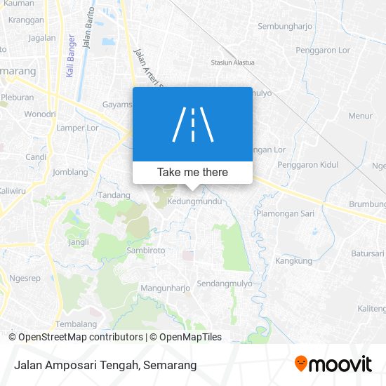 Jalan Amposari Tengah map