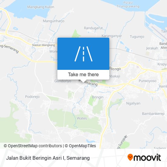 Jalan Bukit Beringin Asri I map