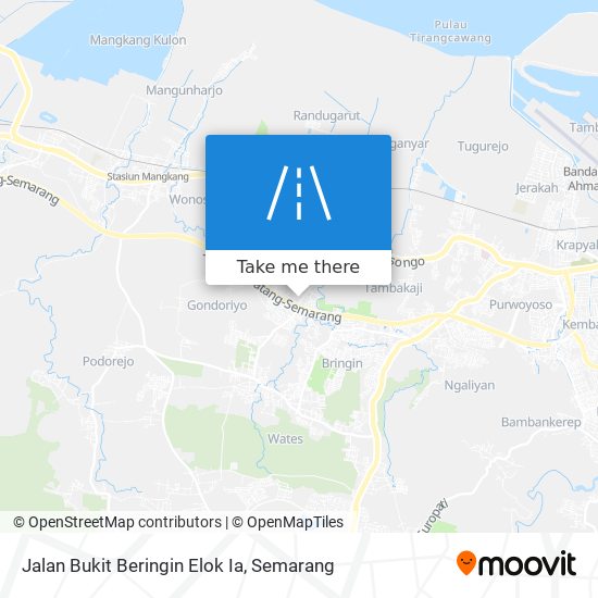 Jalan Bukit Beringin Elok Ia map