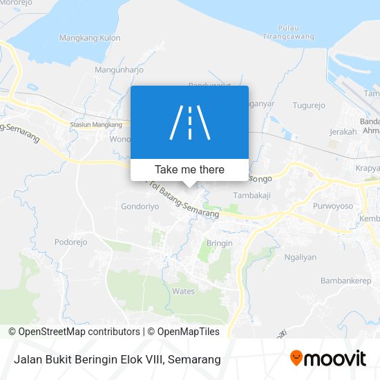 Jalan Bukit Beringin Elok VIII map