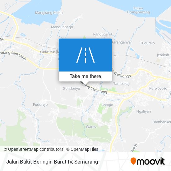 Jalan Bukit Beringin Barat IV map