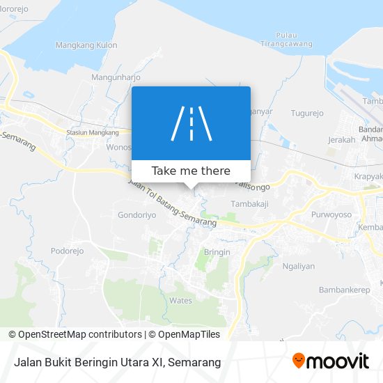 Jalan Bukit Beringin Utara XI map