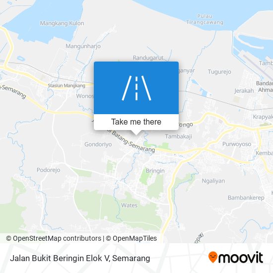 Jalan Bukit Beringin Elok V map