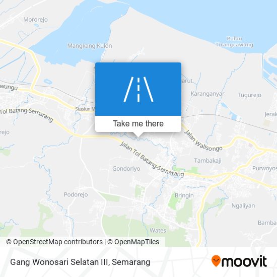 Gang Wonosari Selatan III map