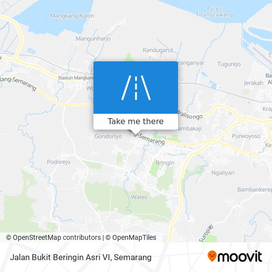 Jalan Bukit Beringin Asri VI map