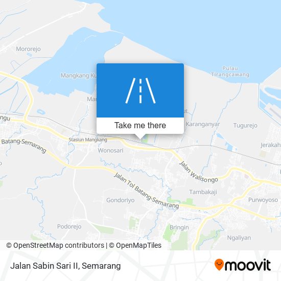 Jalan Sabin Sari II map