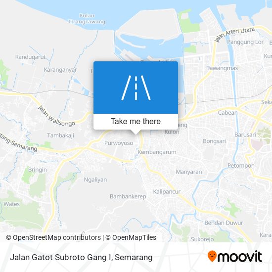 Jalan Gatot Subroto Gang I map