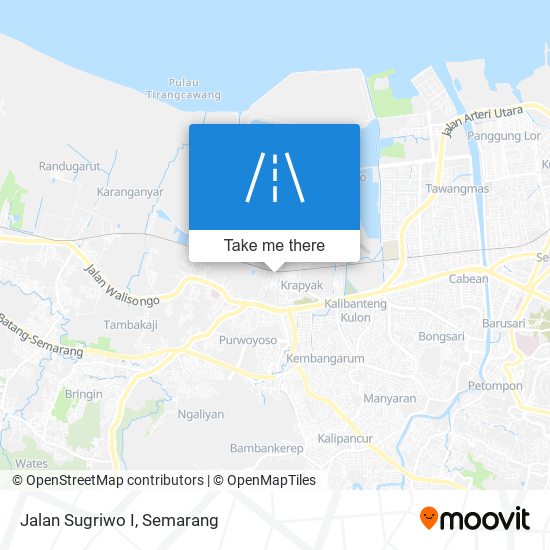 Jalan Sugriwo I map