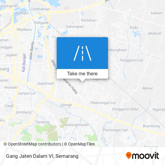 Gang Jaten Dalam VI map