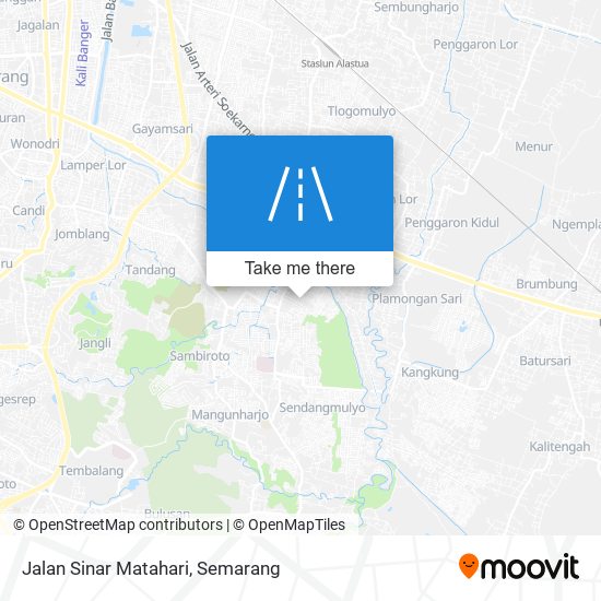 Jalan Sinar Matahari map