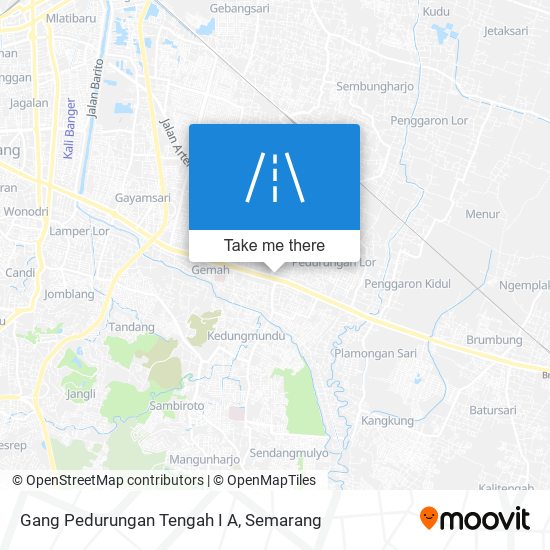 Gang Pedurungan Tengah I A map