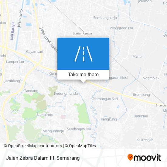 Jalan Zebra Dalam III map