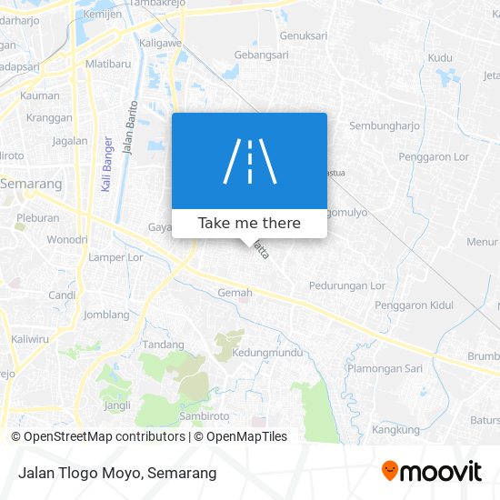 Jalan Tlogo Moyo map