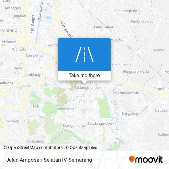 Jalan Amposari Selatan IV map