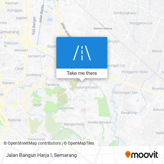 Jalan Bangun Harja I map