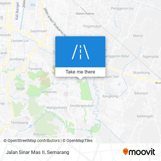 Jalan Sinar Mas II map