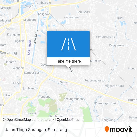Jalan Tlogo Sarangan map