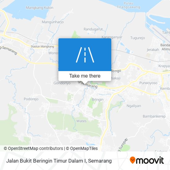 Jalan Bukit Beringin Timur Dalam I map