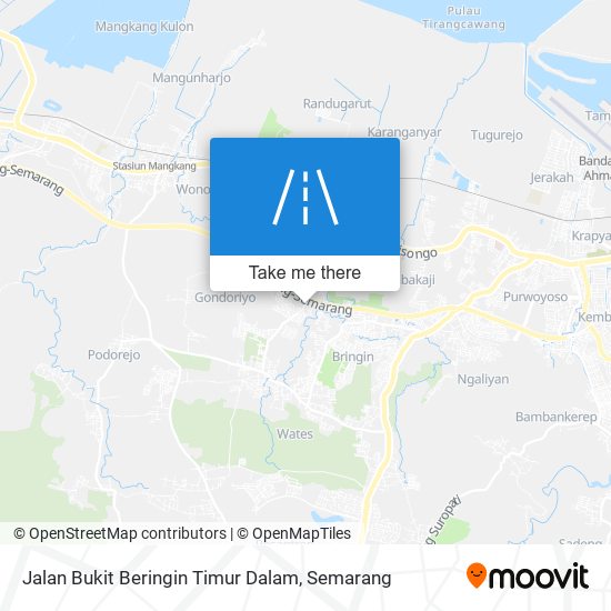 Jalan Bukit Beringin Timur Dalam map