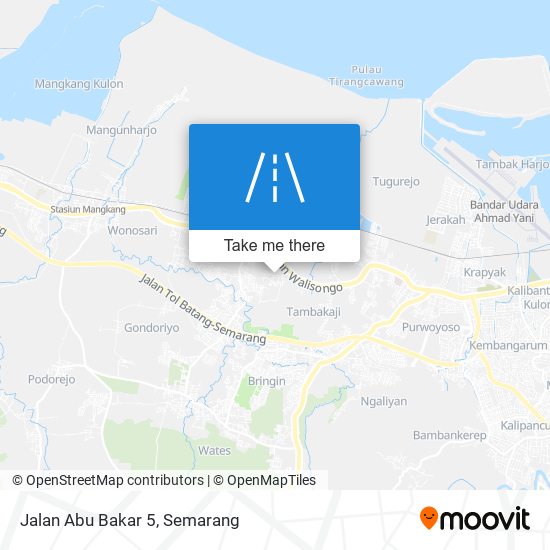 Jalan Abu Bakar 5 map