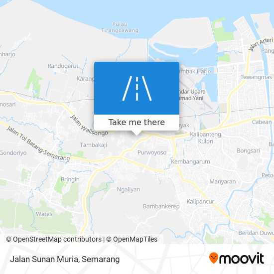 Jalan Sunan Muria map