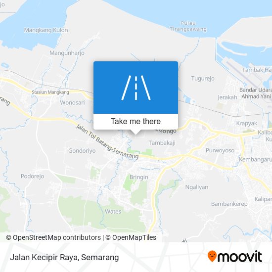 Jalan Kecipir Raya map