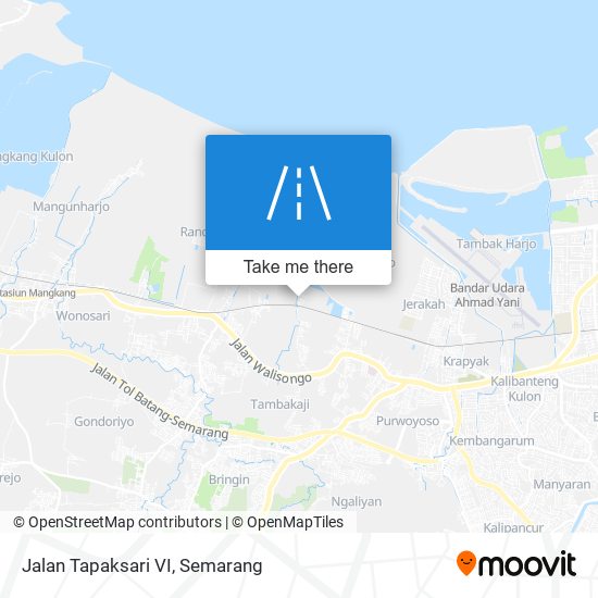 Jalan Tapaksari VI map