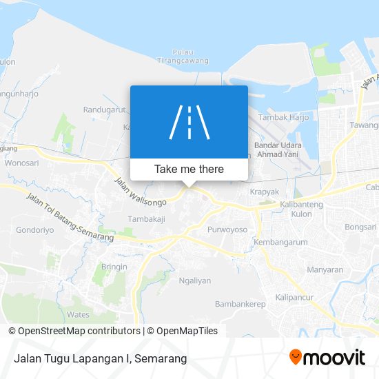 Jalan Tugu Lapangan I map