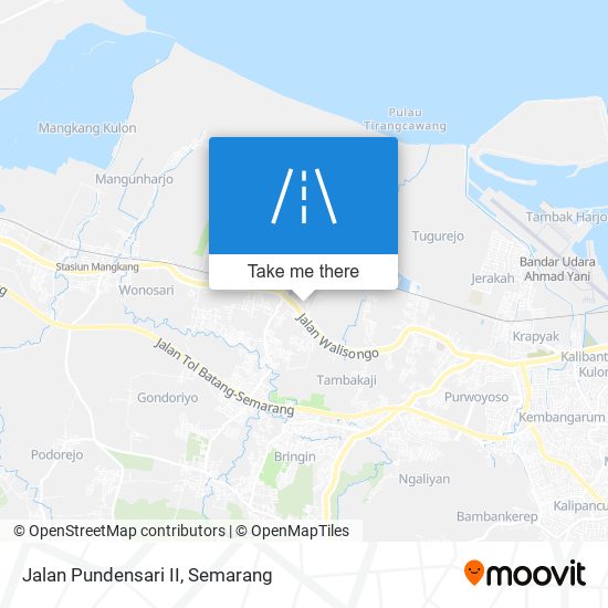 Jalan Pundensari II map