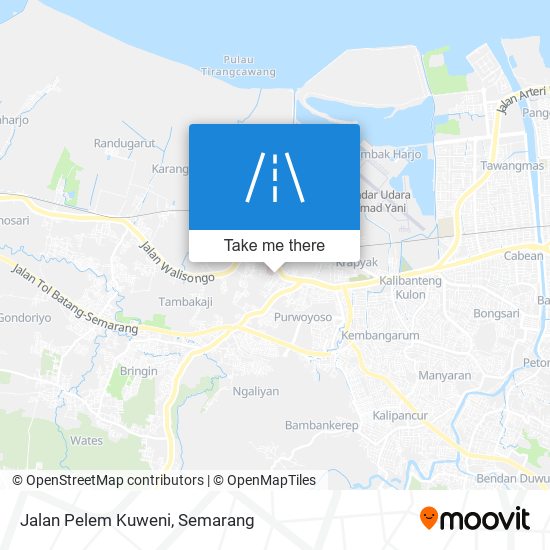 Jalan Pelem Kuweni map