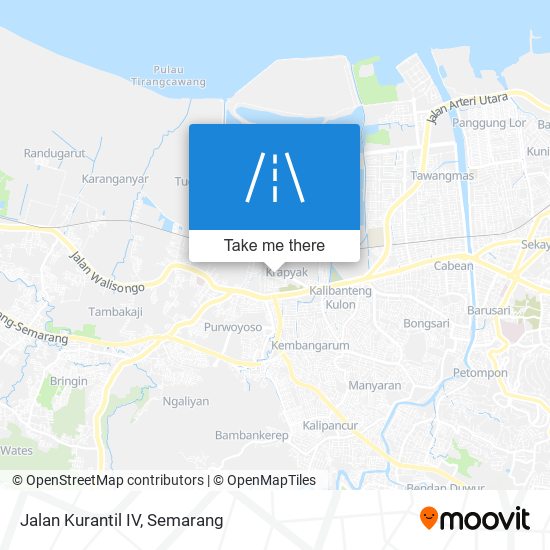 Jalan Kurantil IV map