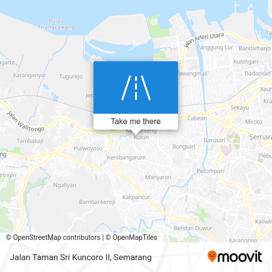 Jalan Taman Sri Kuncoro II map