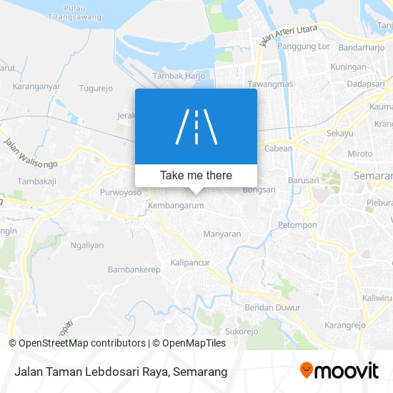 Jalan Taman Lebdosari Raya map