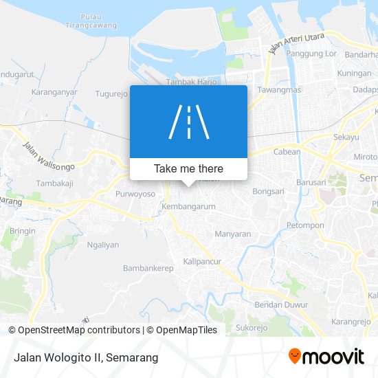 Jalan Wologito II map
