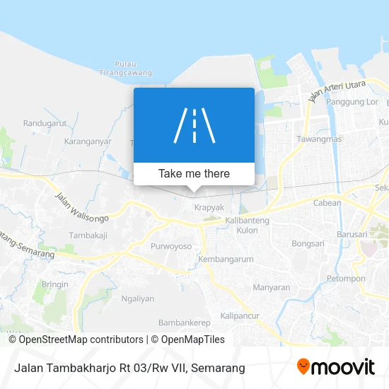 Jalan Tambakharjo Rt 03/Rw VII map