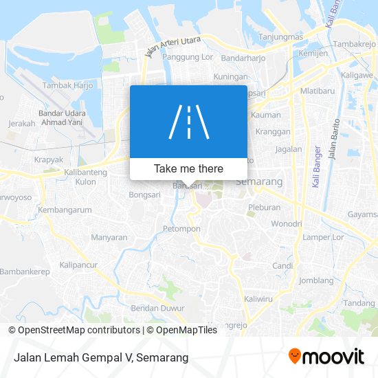 Jalan Lemah Gempal V map