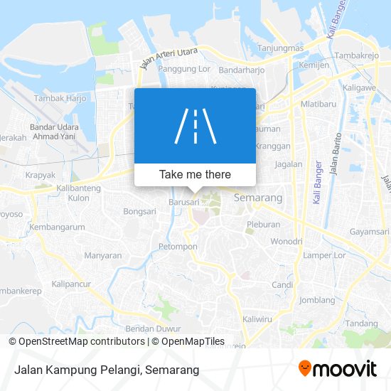 Jalan Kampung Pelangi map