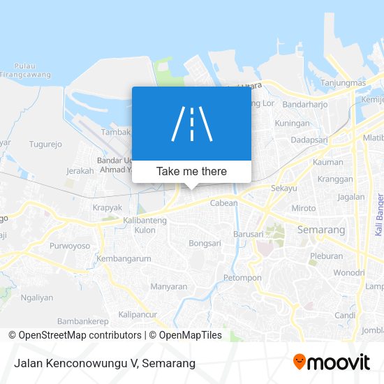 Jalan Kenconowungu V map