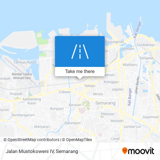 Jalan Mustokoweni IV map