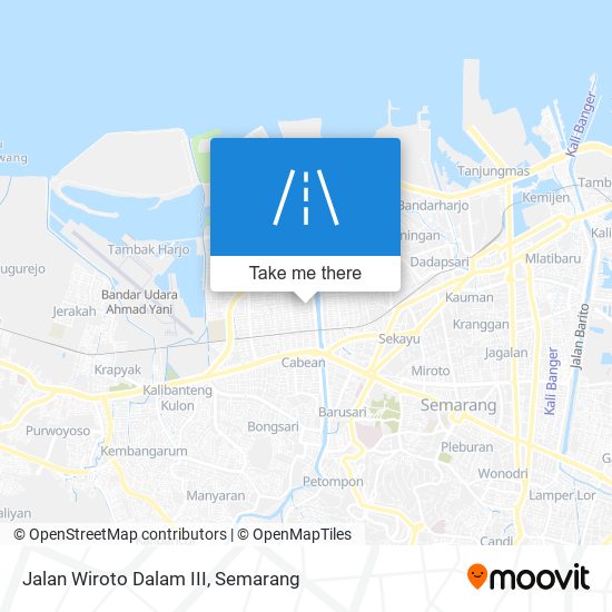 Jalan Wiroto Dalam III map