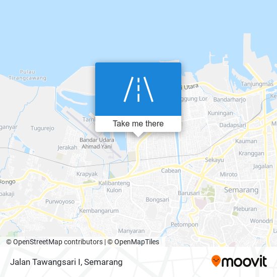 Jalan Tawangsari I map