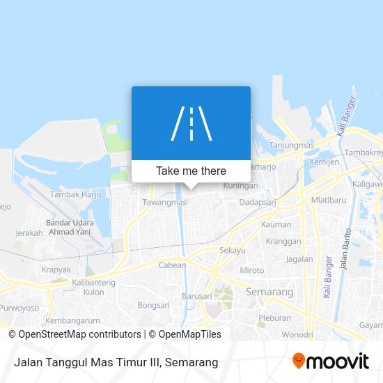 Jalan Tanggul Mas Timur III map