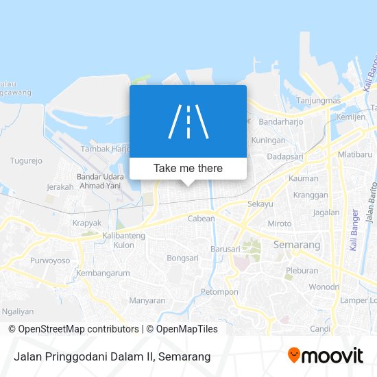 Jalan Pringgodani Dalam II map